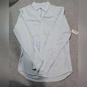 NWT Old Navy Light Blue Long Sleeve Button-Down Shirt (Size S)